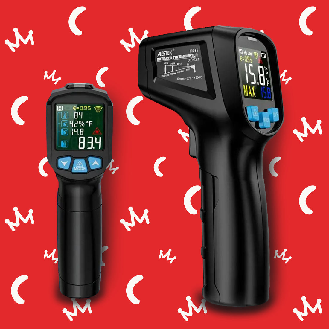 Crust & Crown Digital Infrared Thermometer